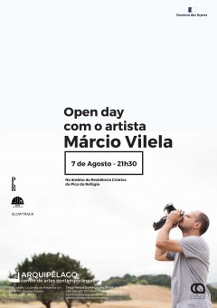 Open day com o artista Márcio Vilela