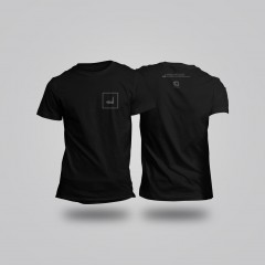 T-shirt preta Arquipélago XL, L, M, S, XS