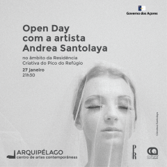 Open Day com a artista Andrea Santolaya
