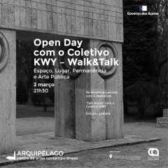 Open Day com o Coletivo KWY, em parceria com Walk&Talk