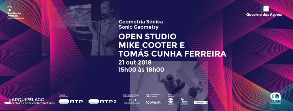 OPEN STUDIO <BR/> Mike Cooter  Tomás Cunha Ferreira